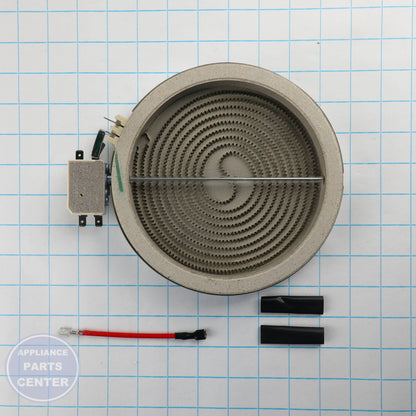 SURFACE RADIANT ELEMENT 6 KIT WB30X38928 - Side view with 6-inch measurements
