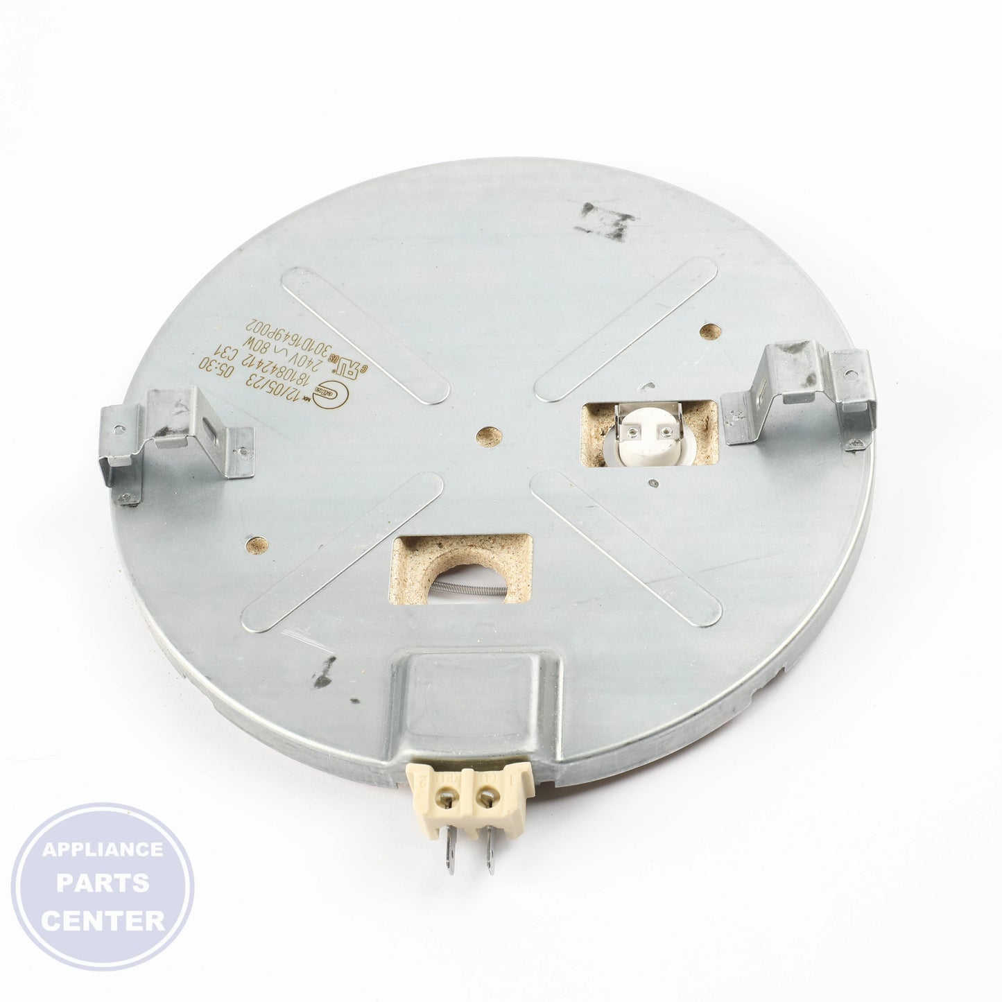 WARMING ELEMENT 80W WB30X42872 - Detailed view of efficient heating element