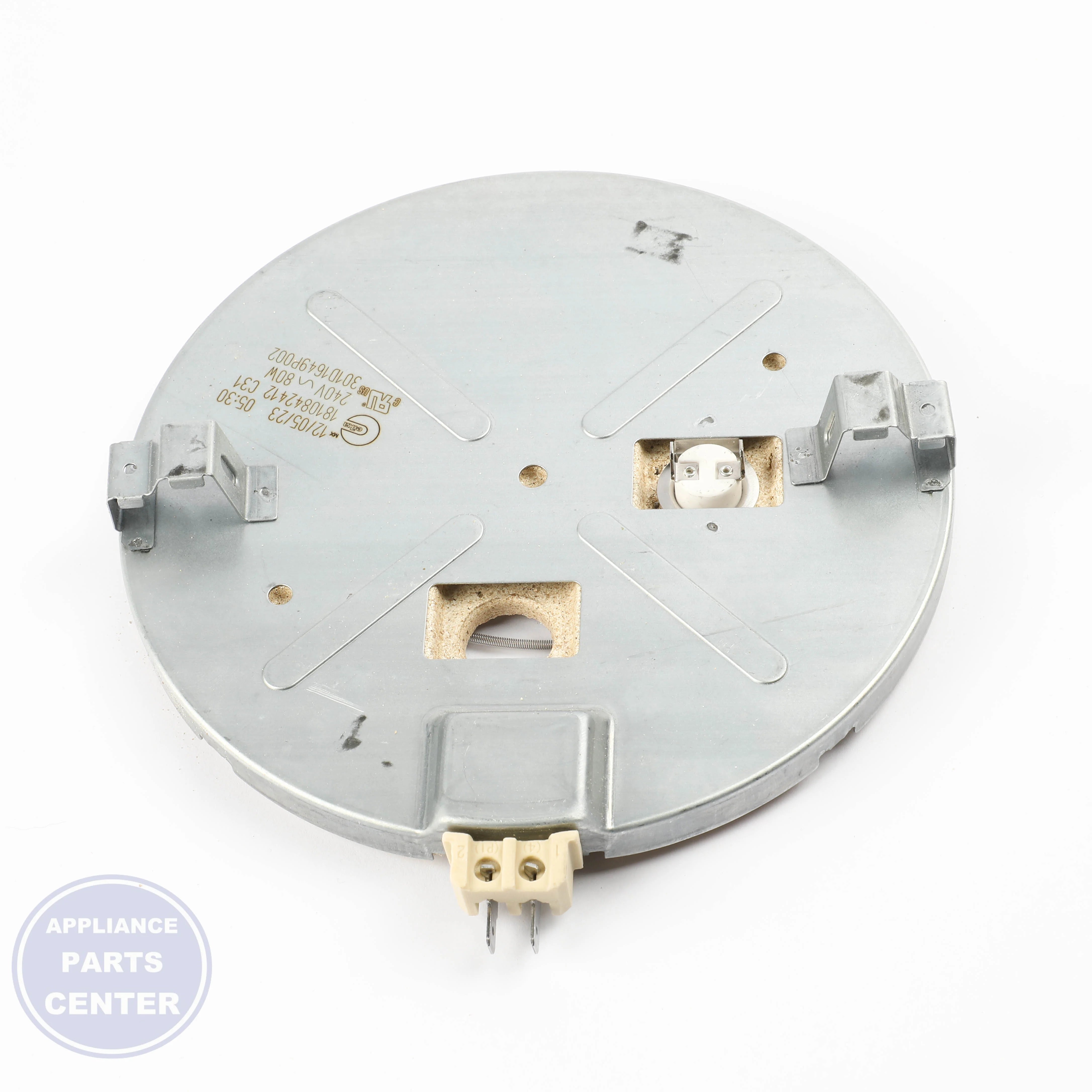 WARMING ELEMENT 80W WB30X42872 - Detailed view of efficient heating element