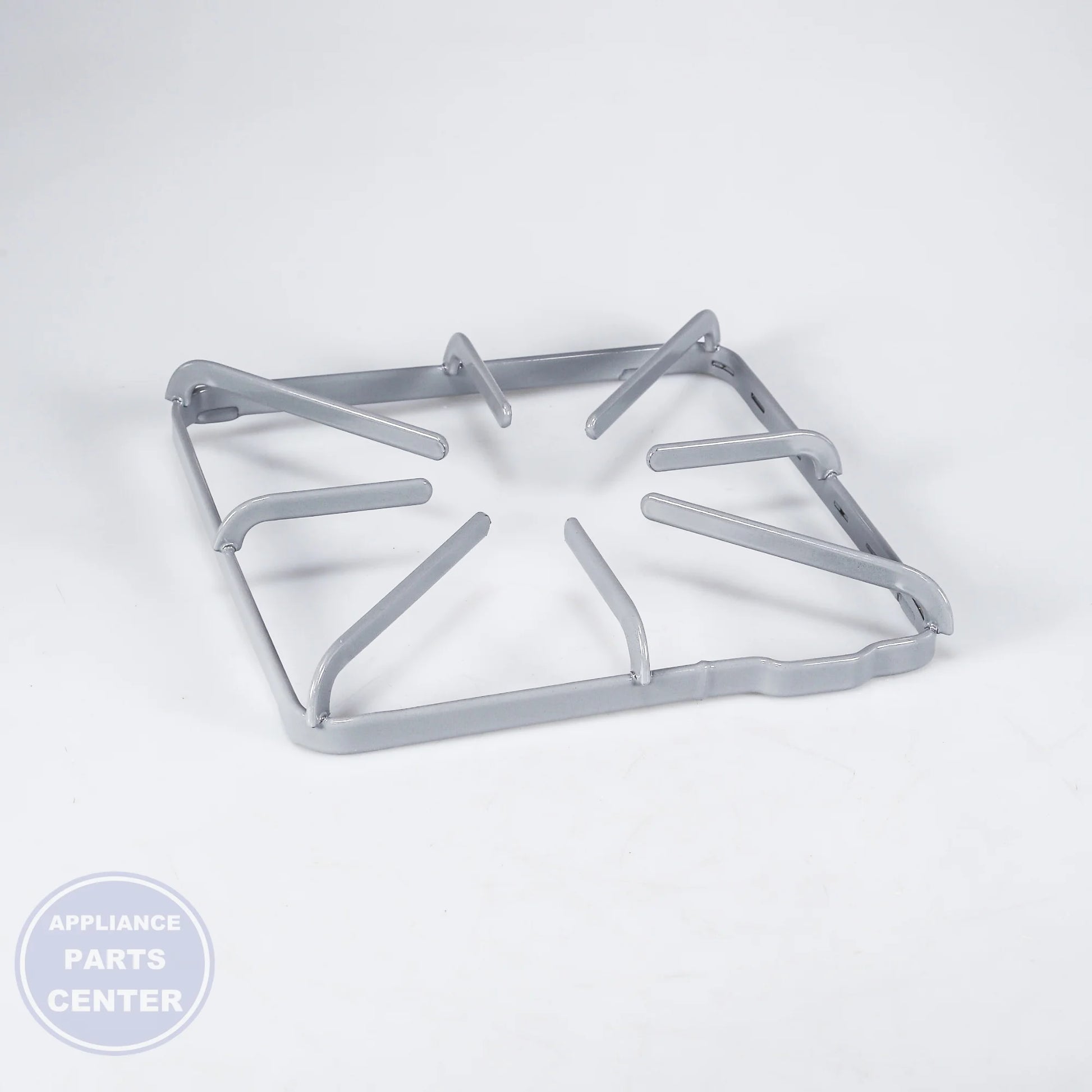 GRATE-(GRAY) WB31K10013 - Side view with 10.5 inches x 10.5 inches measurements