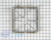 GE Burner Grate WB31K10044 - Main view showing heat distribution for GE and Hotpoint models