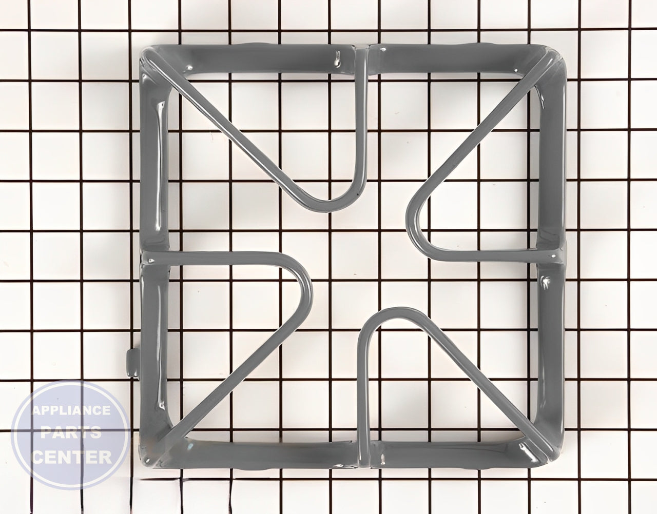 GE Burner Grate WB31K10045 - Main view showing durable construction for GE, Hotpoint models