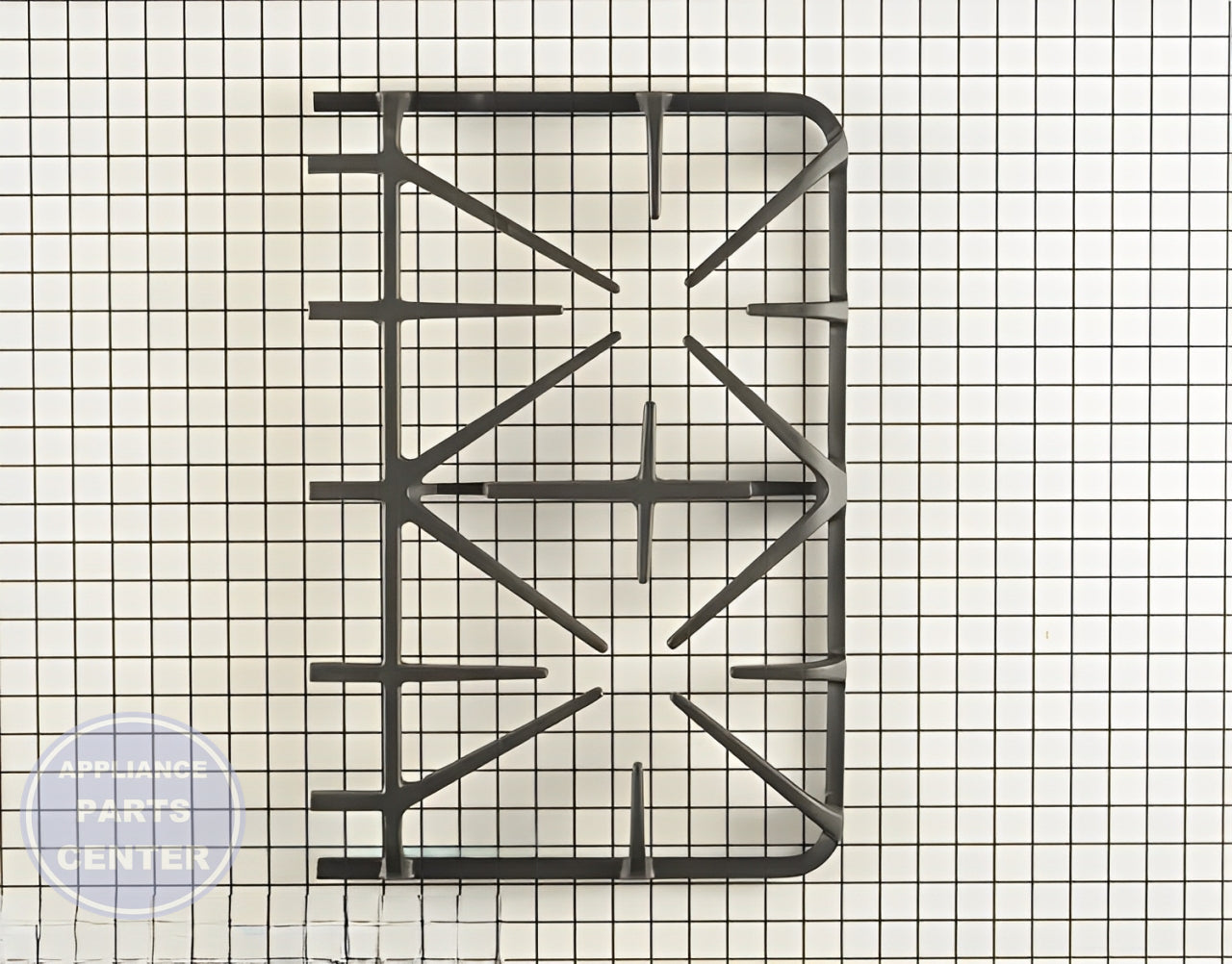 GE Burner Grate WB31K10243 - Main view showing 8x8 cooking surface for GE models
