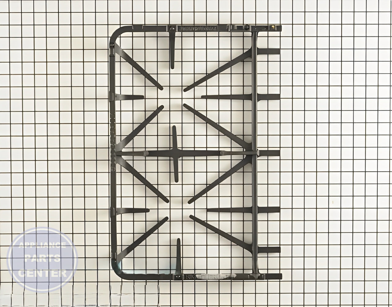 Burner Grate WB31K10243 - Detailed view of 8x8 cooking surface