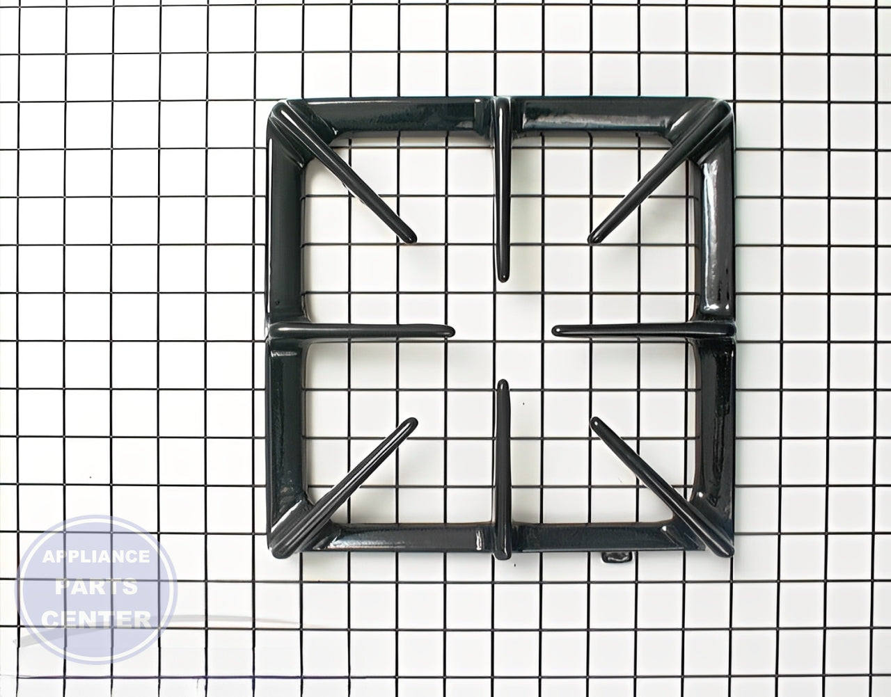 GE Burner Grate WB31K67 - Main view showing heavy cookware support for GE and Kenmore models