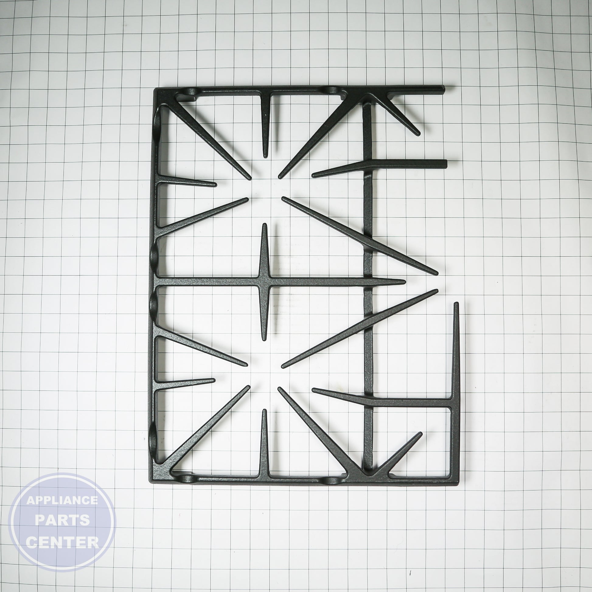 GRATE CAST WB31X20837 - Detailed view of durable construction and technical details