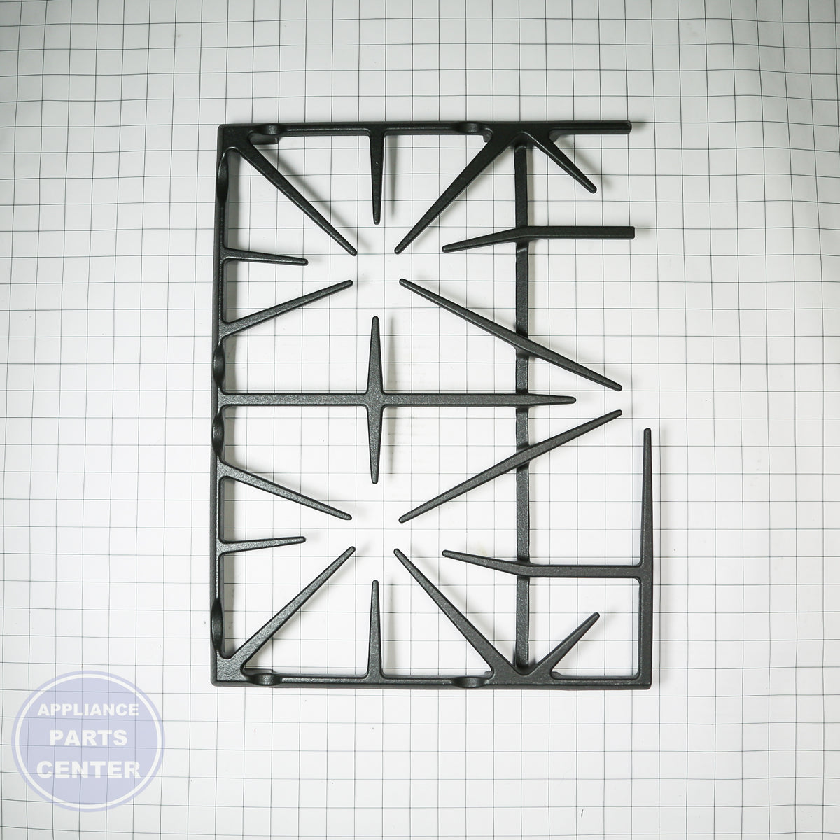 GRATE CAST WB31X20837 - Detailed view of durable construction and technical details