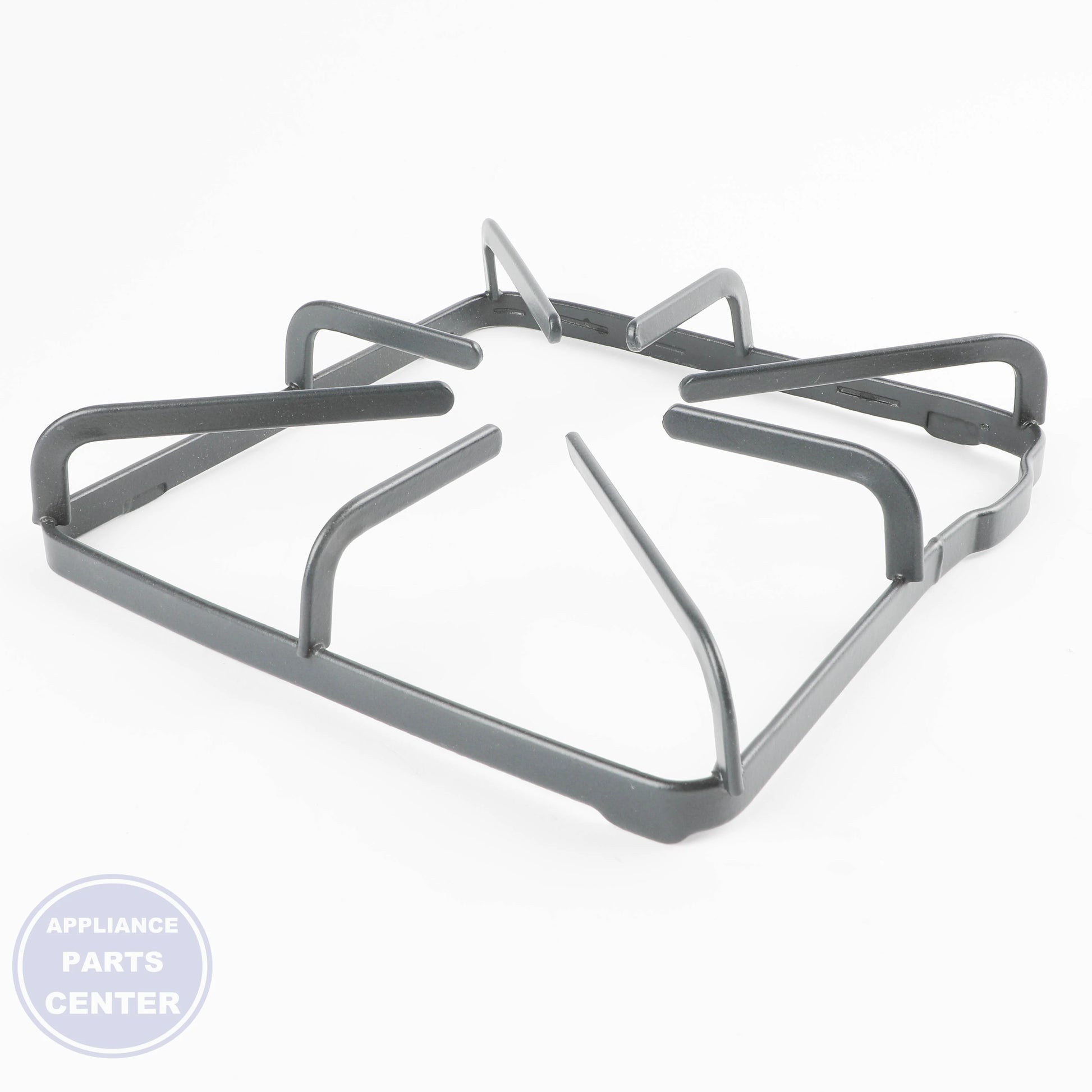 GEH GAS RANGE GRATE WB31X22723 - Installation in GEH XYZ1 model showing key mounting points