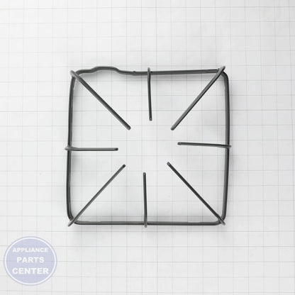 GEH GAS RANGE GRATE WB31X22723 - Installation in GEH XYZ1 model showing key mounting points