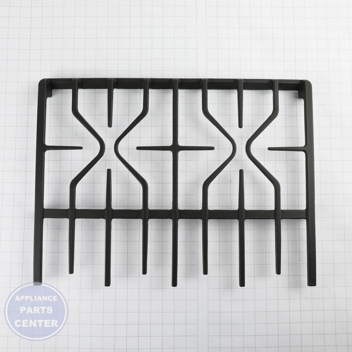 GEH GRATE ASM WB31X26620 - Installation in GEH Range/Stove/Oven showing key mounting points