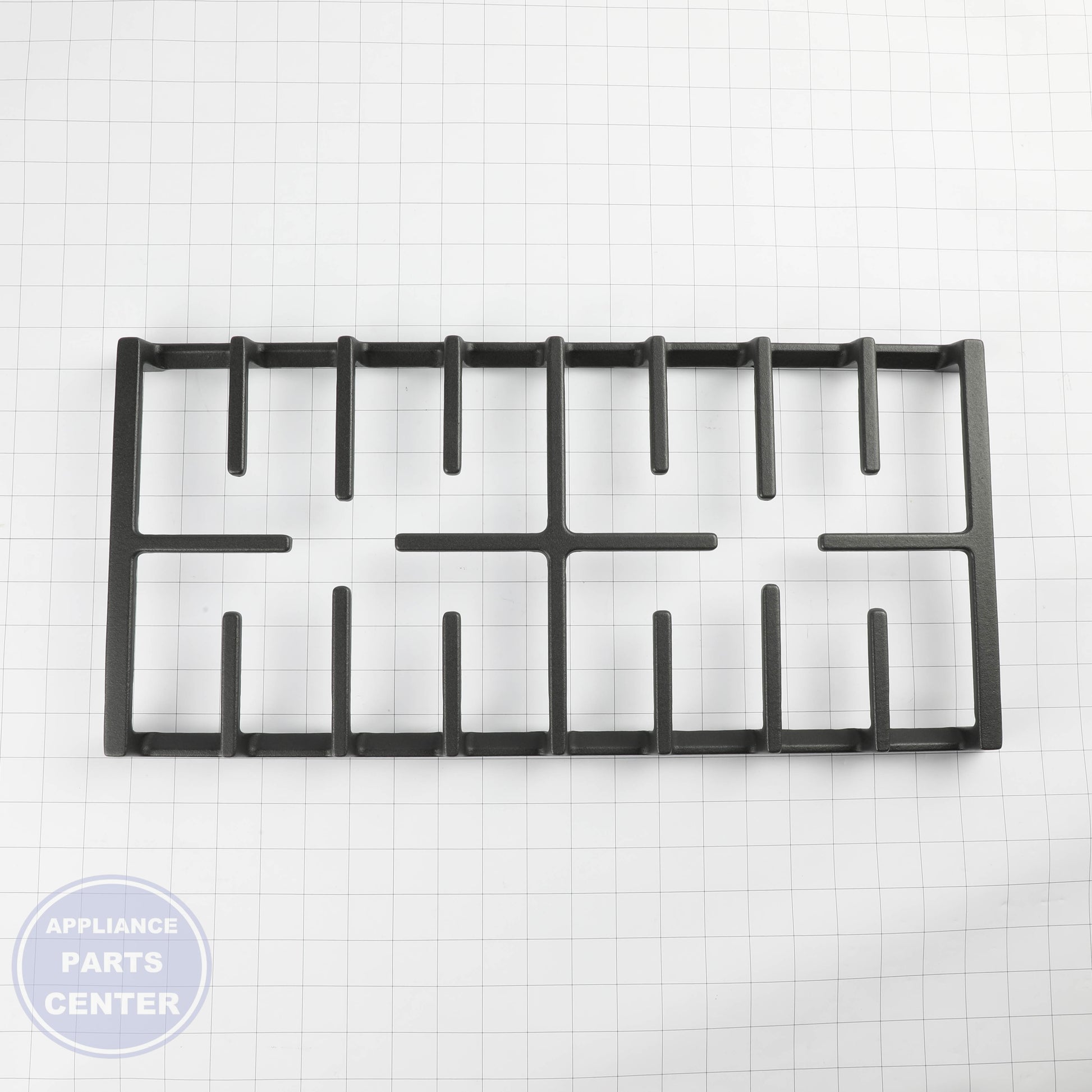 GEH CENTRAL GRATE WB31X28255 - Installation in XYZ-100 showing key mounting points
