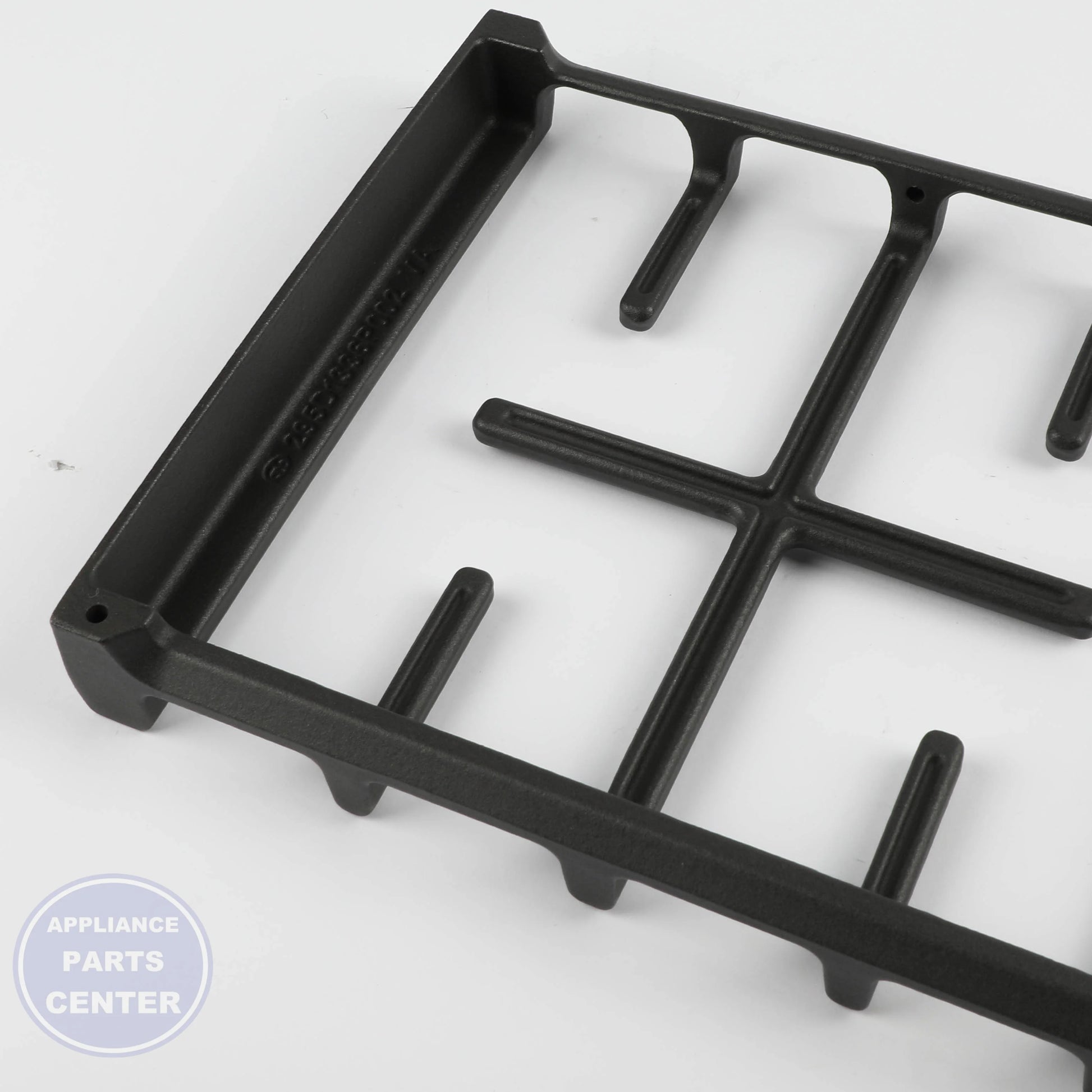 CENTRAL GRATE WB31X28256 - Detailed view of optimal heat distribution