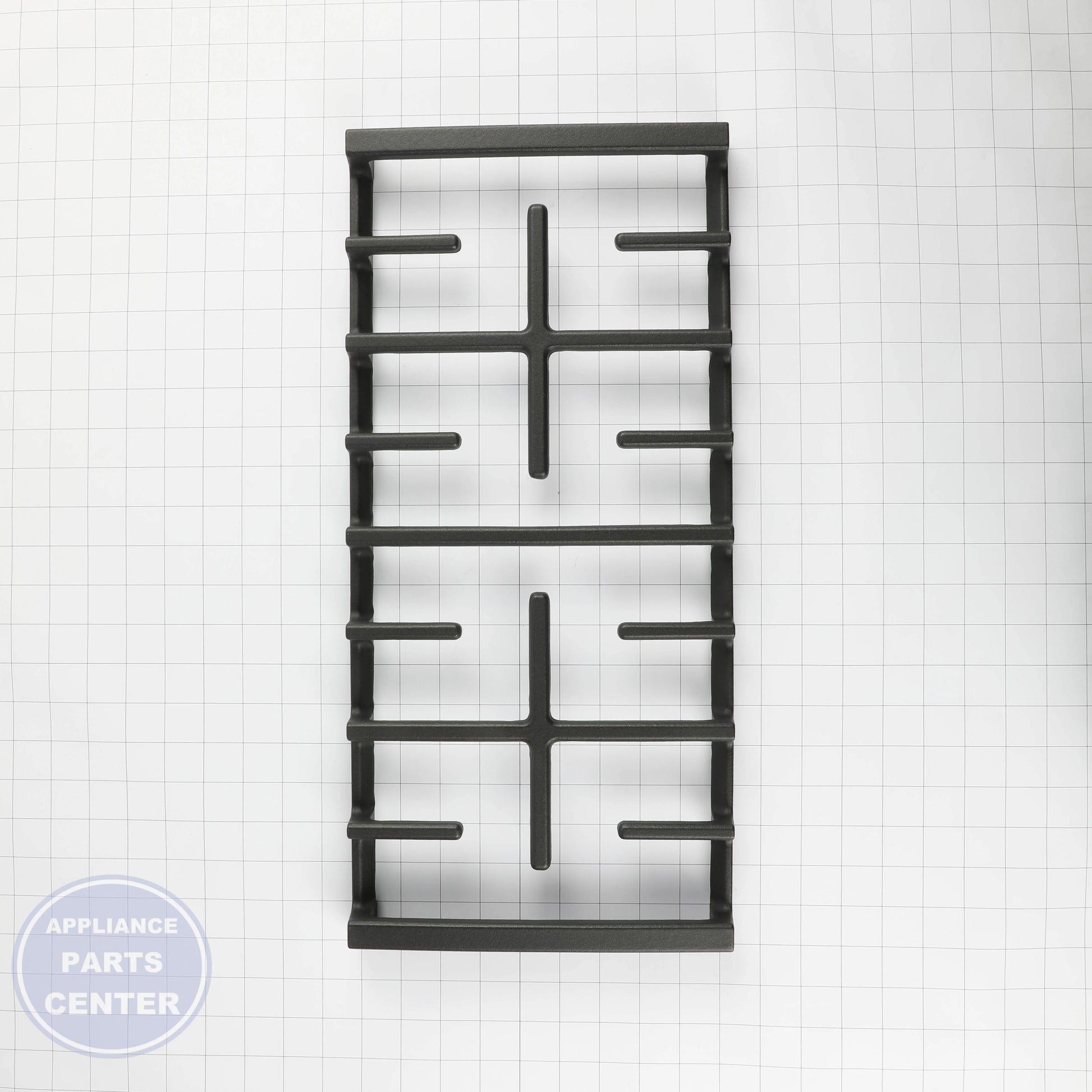 GEH CENTRAL GRATE WB31X28256 - Installation in JGBS66REKSS showing easy mounting points