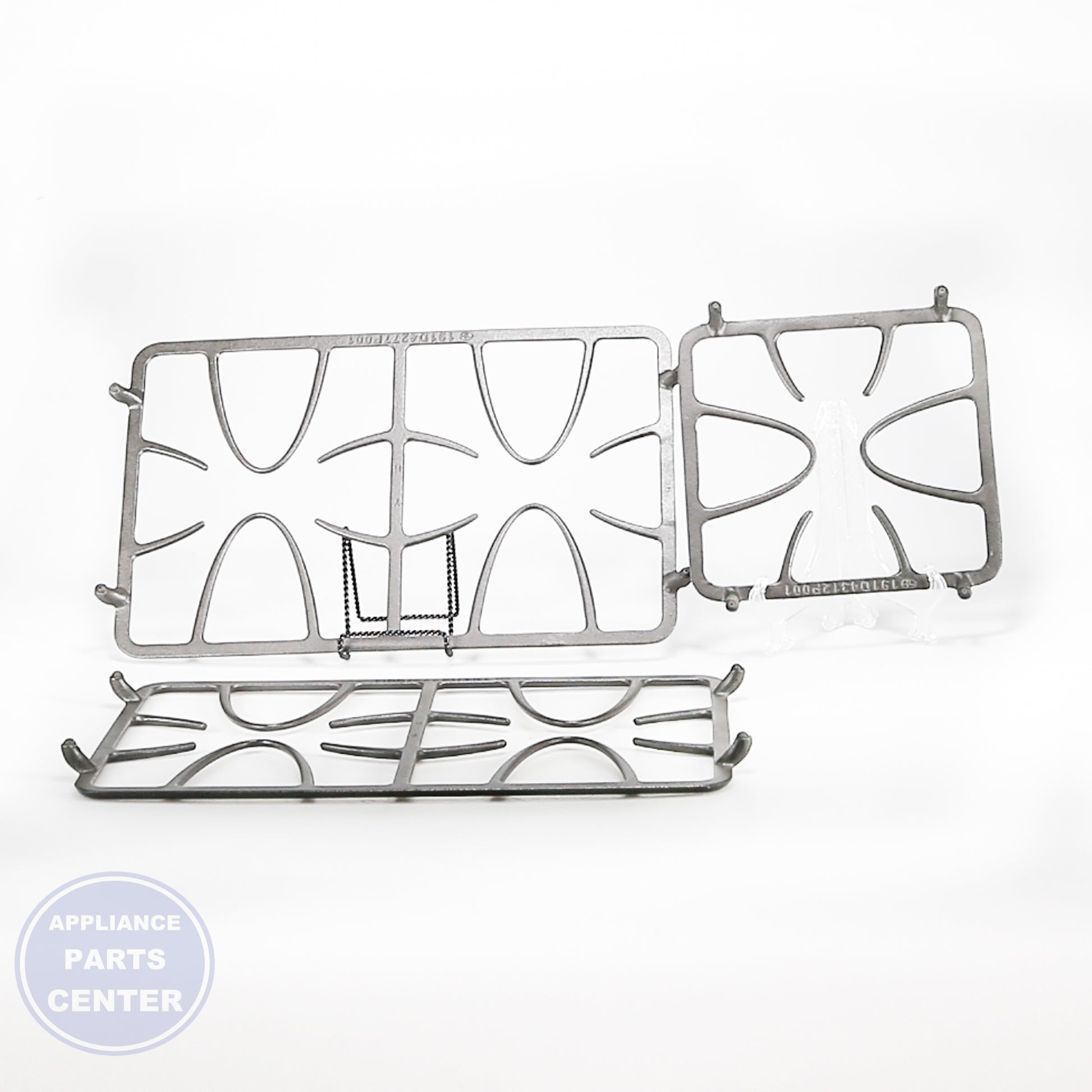 GEH GRATE KIT WB31X28386 - Installation in GEH model showing easy mounting points