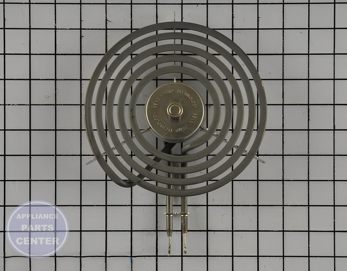 GE 8" Surface Burner WB31X46066 - Detailed view of durable heating element