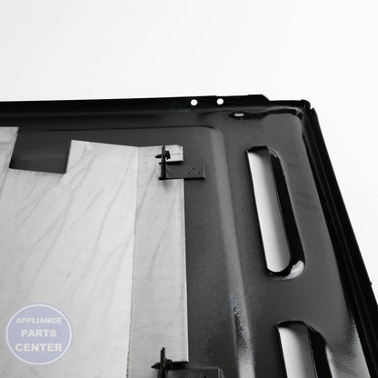 GEH BOTTOM OVEN  AND DEFLECTOR ASM WB35X37967 - Installation in GEH models showing key mounting points