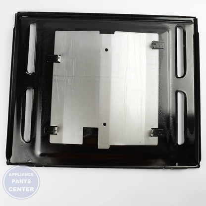 BOTTOM OVEN  AND DEFLECTOR ASM WB35X37968 - Detailed view of precise engineering details