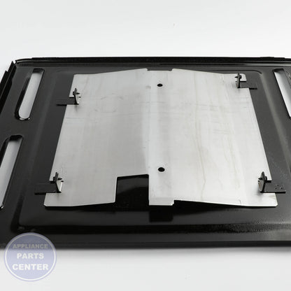 GEH BOTTOM OVEN  AND DEFLECTOR ASM WB35X37968 - Installation in GEH models showing easy mounting points