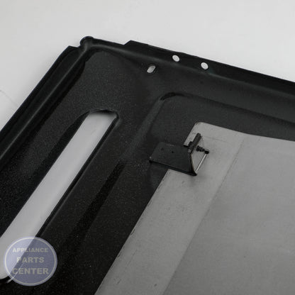 GEH BOTTOM OVEN AND DEFLECTOR ASM WB35X37970 - Installation in GEH models showing key mounting points