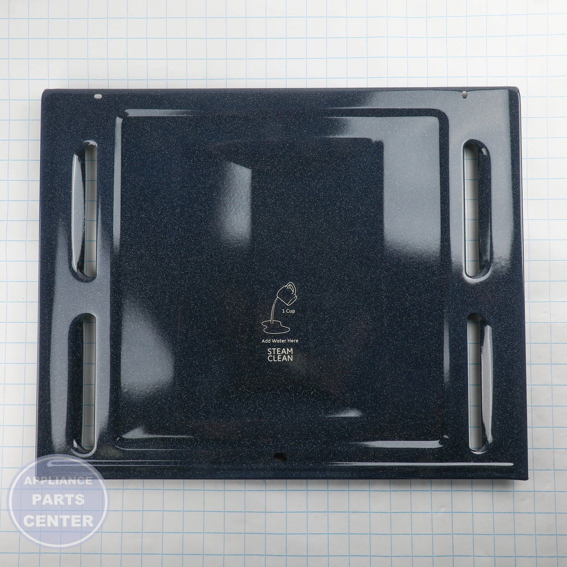 GEH BOTTOM OVEN AND DEFLECTOR ASM WB35X37970 - Installation in GEH models showing key mounting points