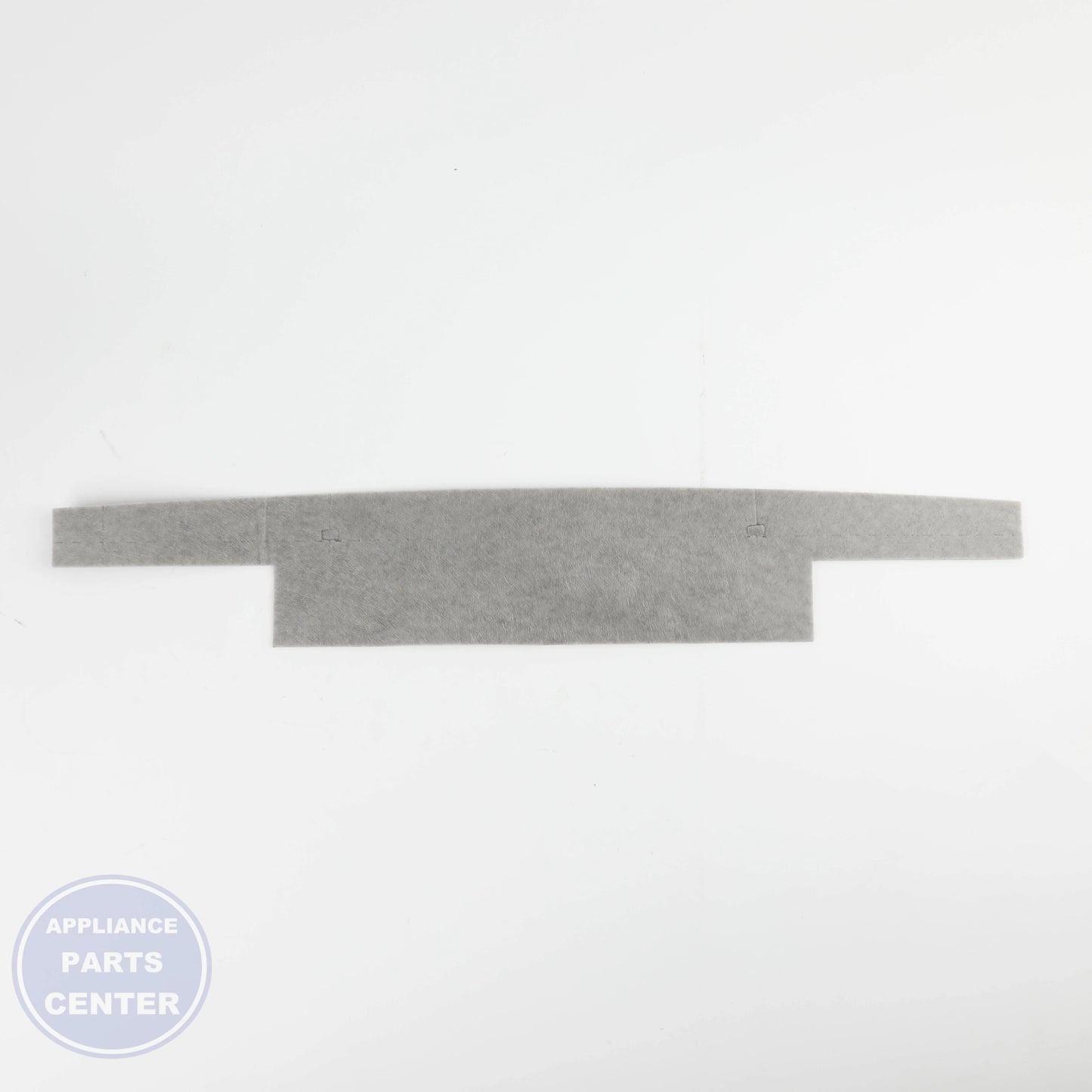 INSULATION COVER UPPER WB35X46208 - Side view with precise thermal specs