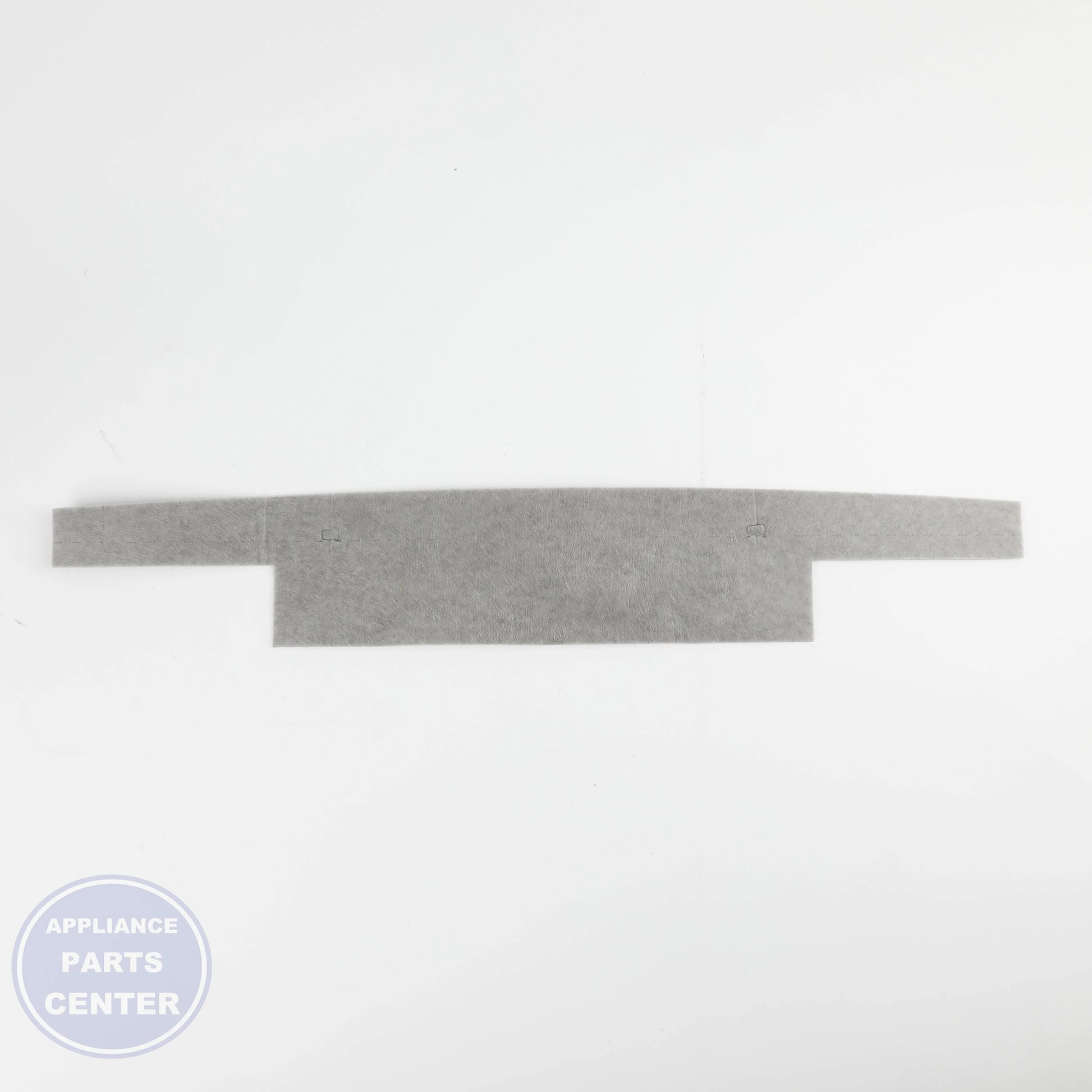 INSULATION COVER UPPER WB35X46208 - Side view with precise thermal specs