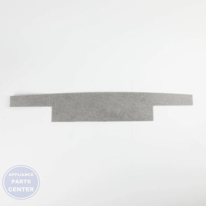 INSULATION COVER UPPER WB35X46208 - Side view with precise thermal specs