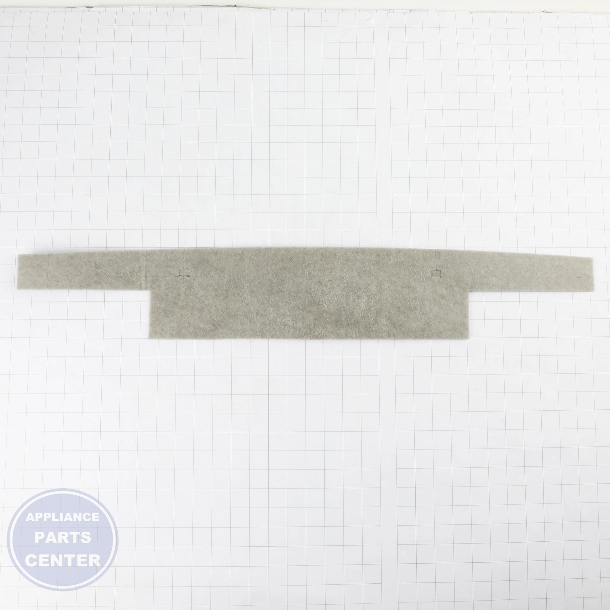 GEH INSULATION COVER UPPER WB35X46208 - Installation in specific model showing key mounting points