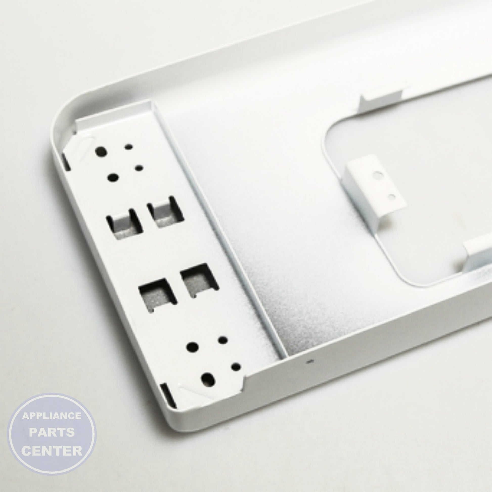 PANEL CNTL ASM (27-WH) WB36T11017 - Side view with specific dimensions