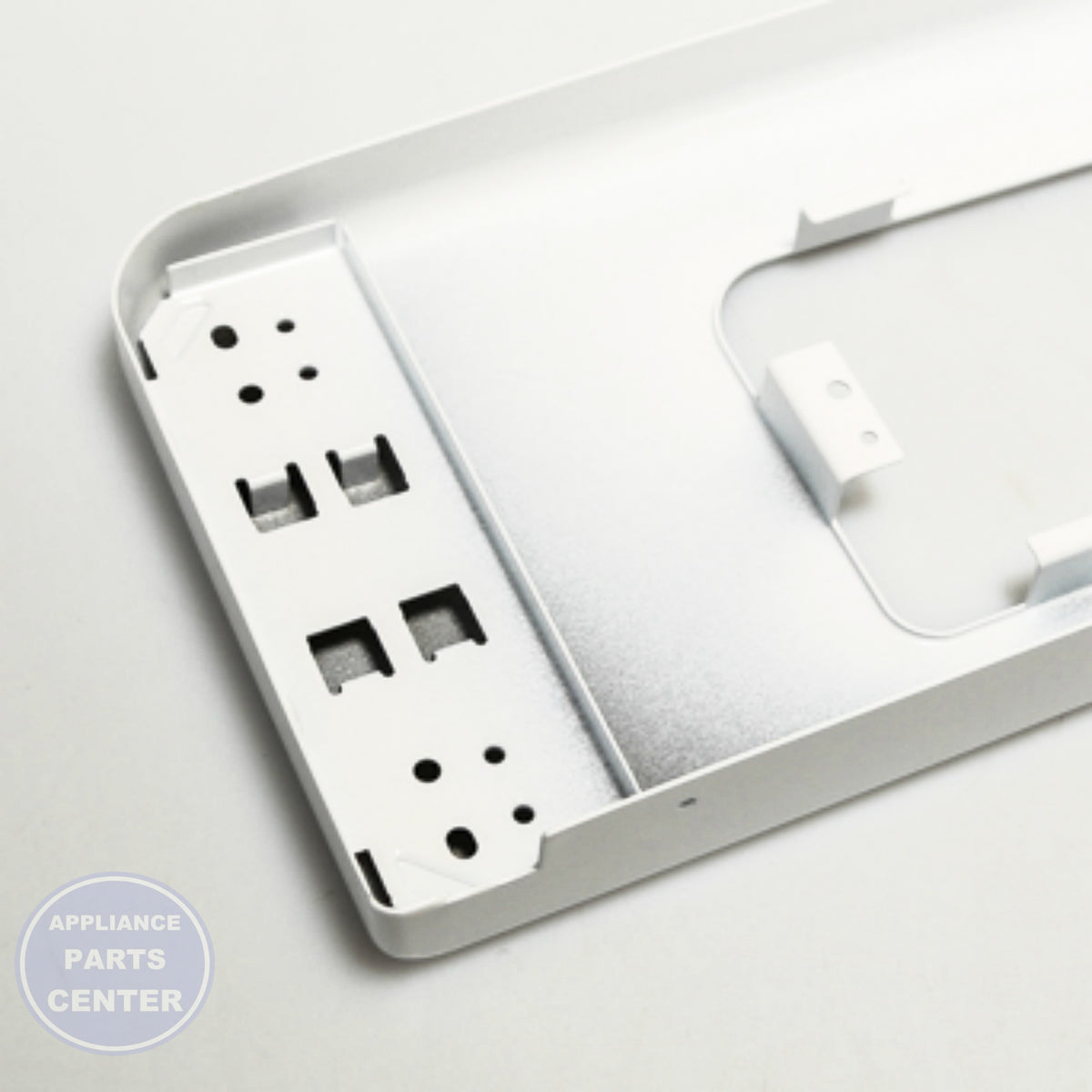 PANEL CNTL ASM (27-WH) WB36T11017 - Side view with specific dimensions