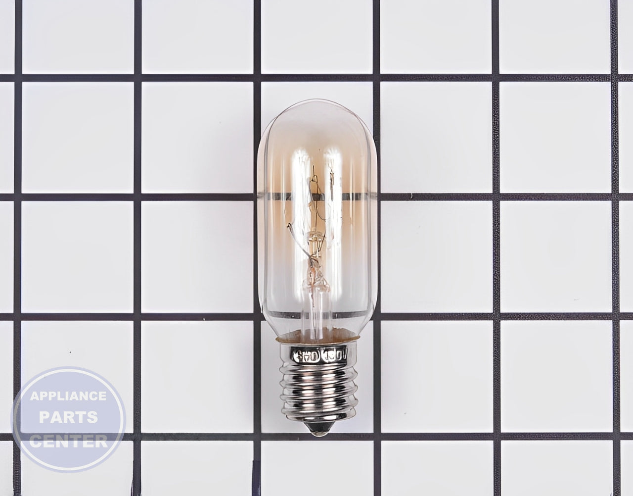 GE OVEN 40W 130V LIGHT BULB WB36X10003 - Main view showing bright illumination for GEN Microwaves