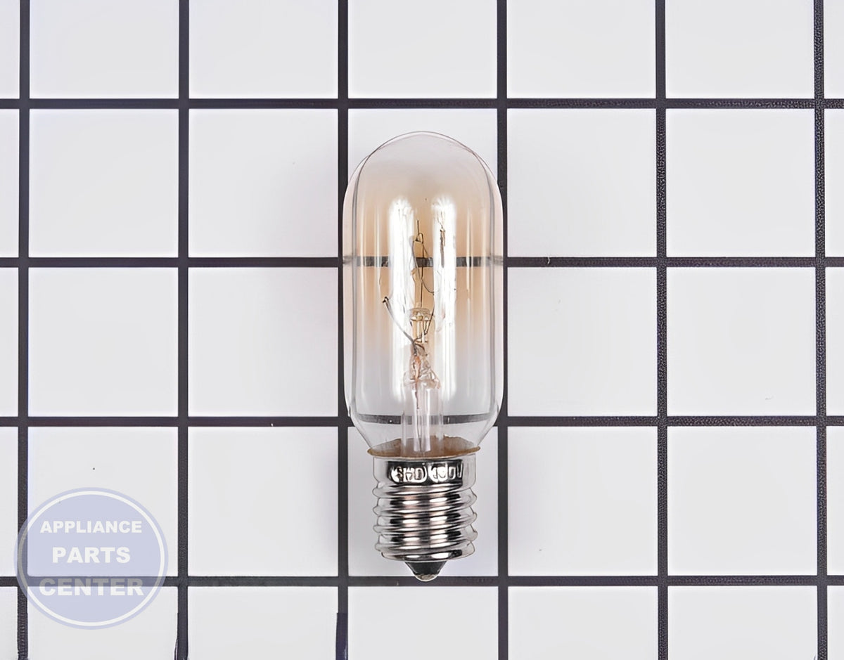GE OVEN 40W 130V LIGHT BULB WB36X10003 - Main view showing bright illumination for GEN Microwaves