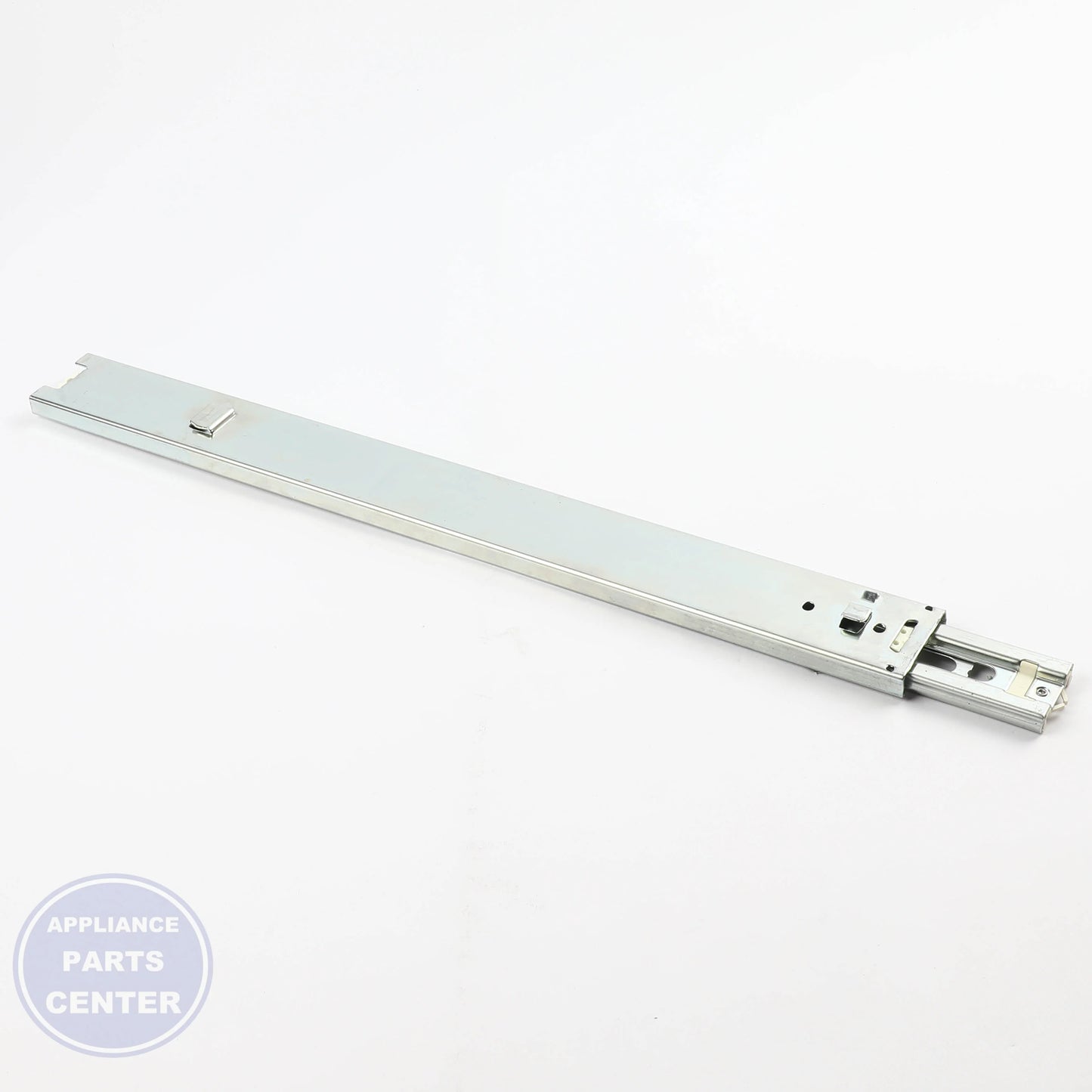 GEH DRAWER SLIDE ASSY LEFT WB39K10021 - Installation in GEH models showing key mounting points
