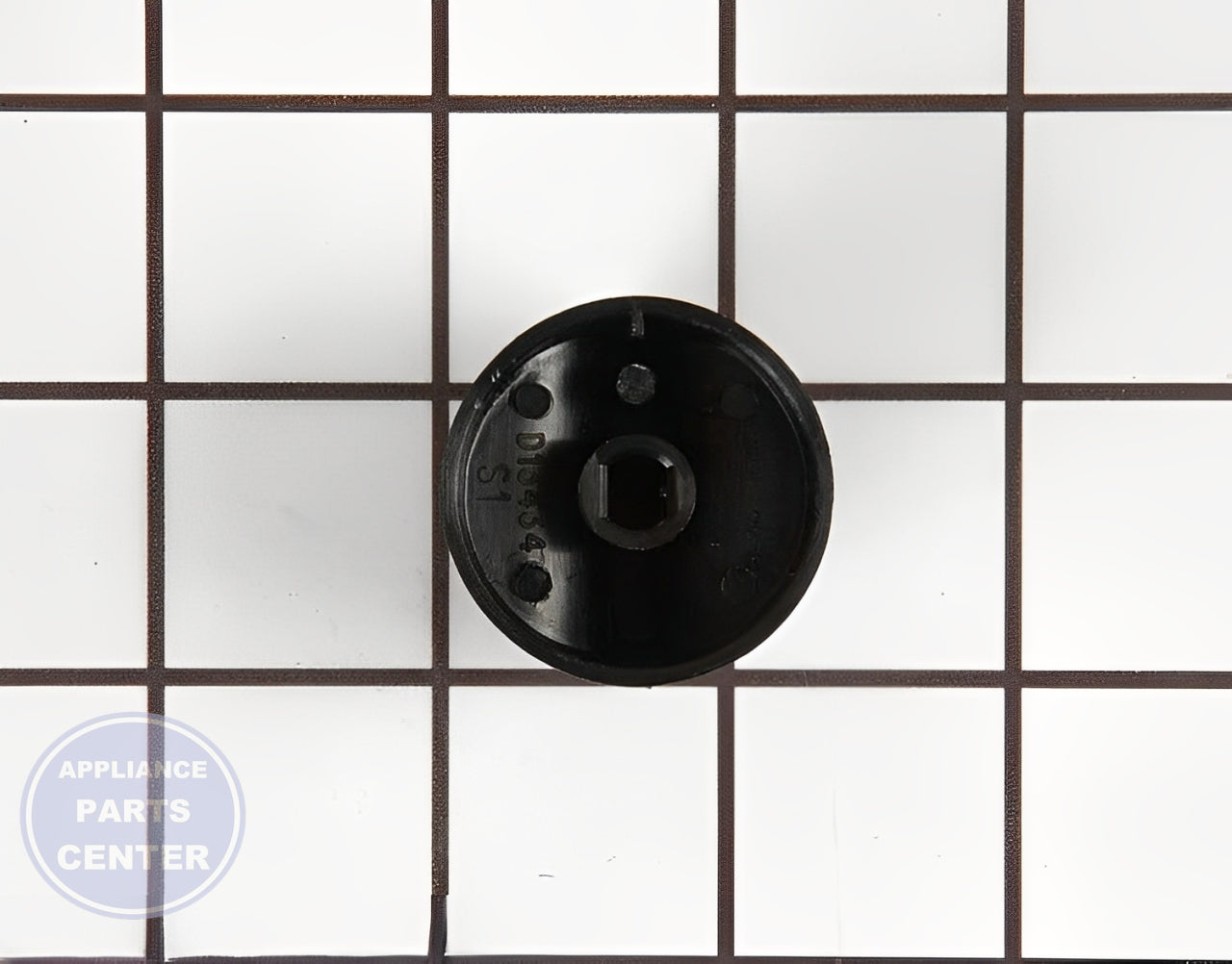 INF KNOB BLK WB3K5109 - Side view with durable design and precise fit