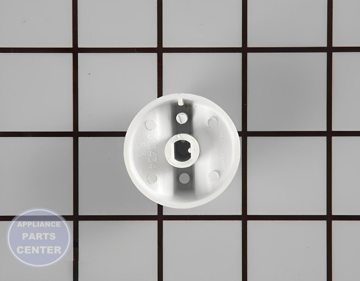 Control Knob WB3K5110 - Side view with specific measurements
