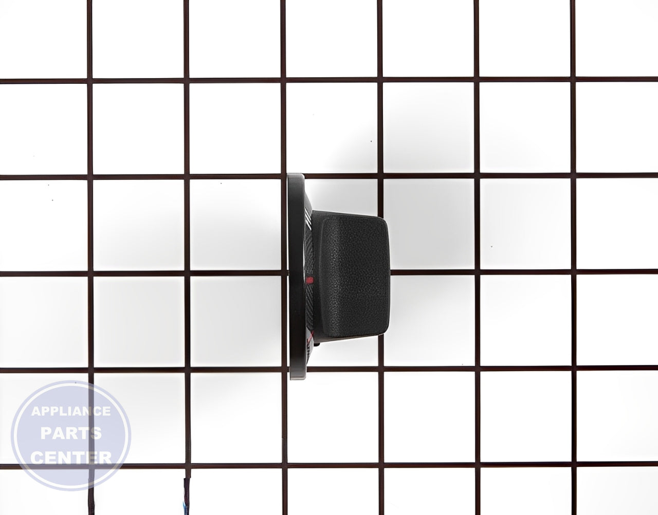 RANGE CONTROL KNOB - BLACK WB3K5242 - Detailed view of durable construction and design details