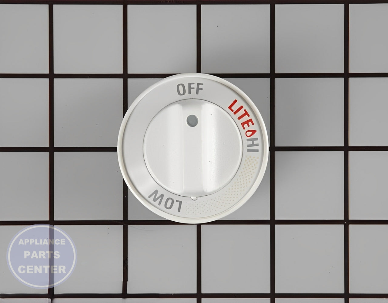 GE Range Knob WB3K5268 - Main view showing precise control for GE Profile and Monogram series