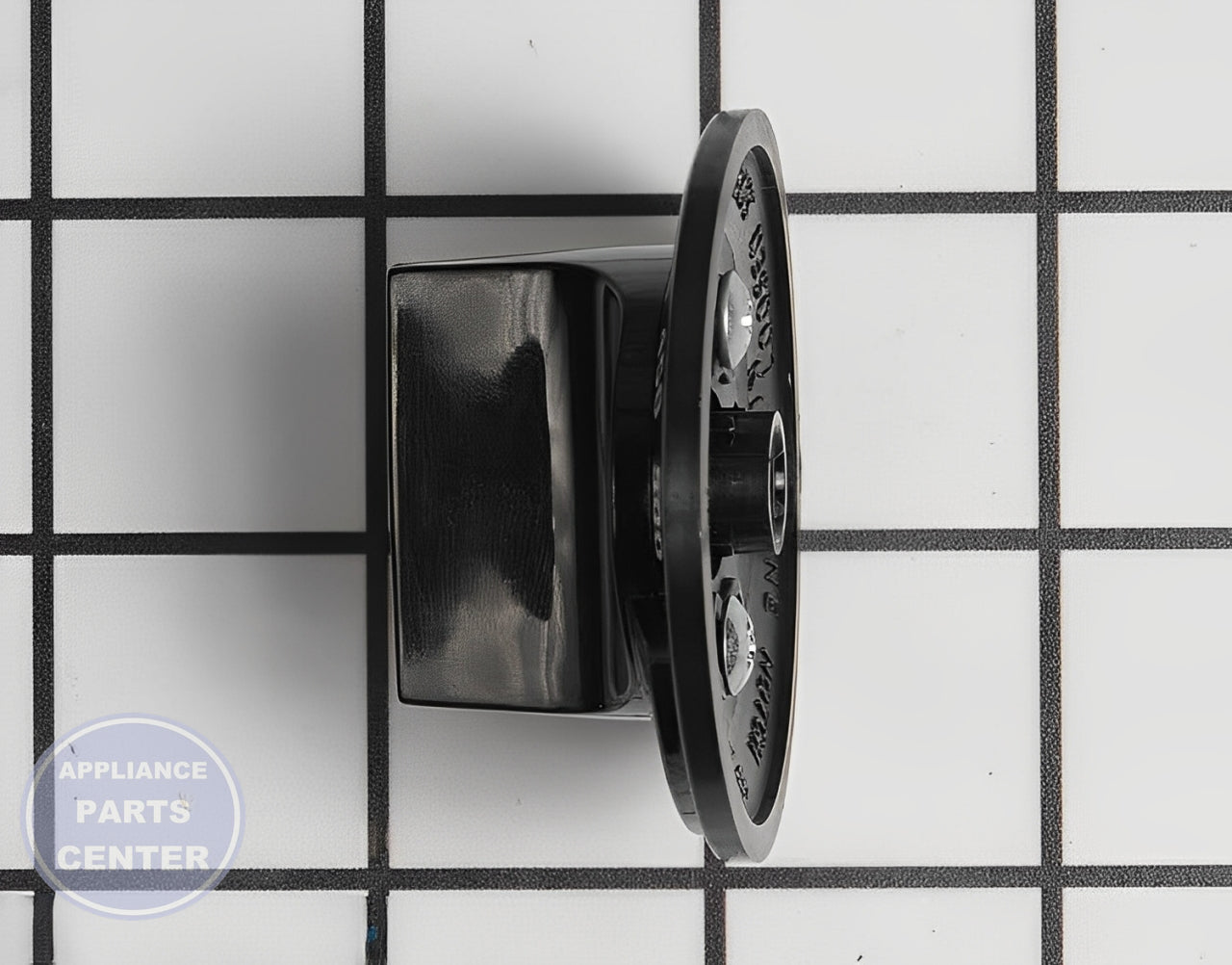 GE Thermostat Knob WB3K5291 - Detailed view of temperature control dial