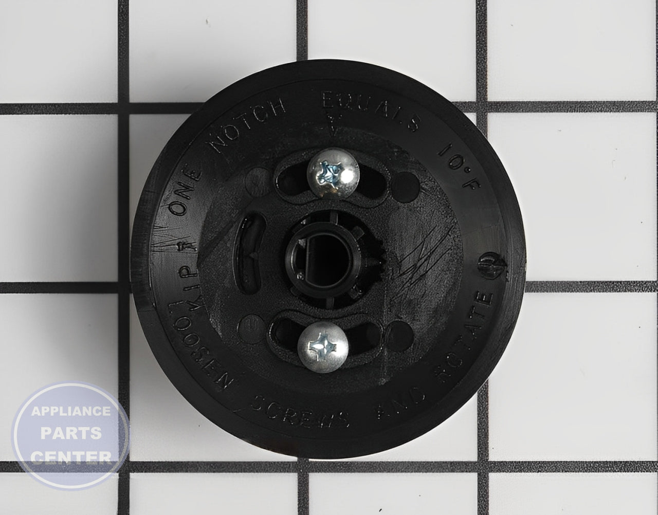 Thermostat Knob WB3K5291 - Side view with 2-inch diameter