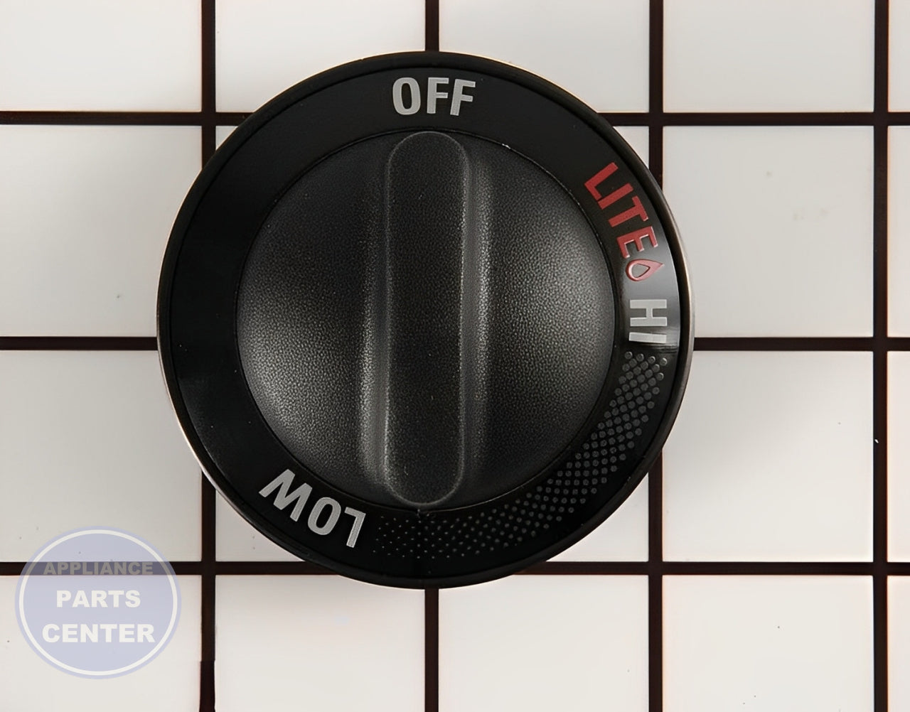 GE Control Knob WB3K5295 - Main view showing durable knob for GE Range models