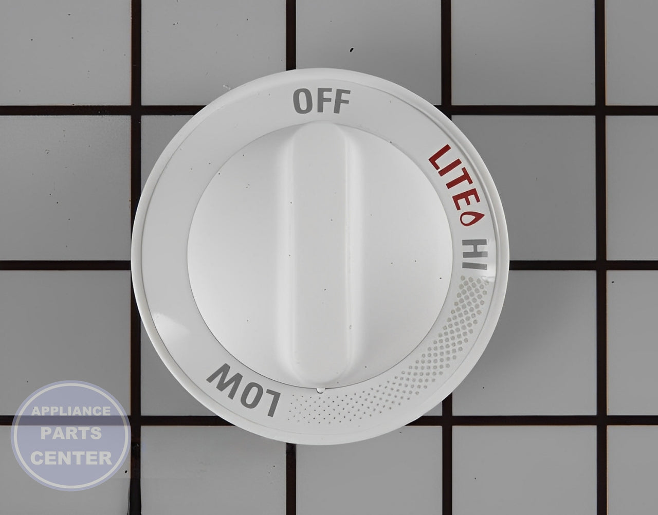 GEH KNOB WB3K5296 - Main view showing precise control for GEH Range/Stove/Oven models