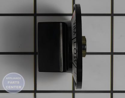 Control Knob WB3X464 - Detailed view of knob assembly