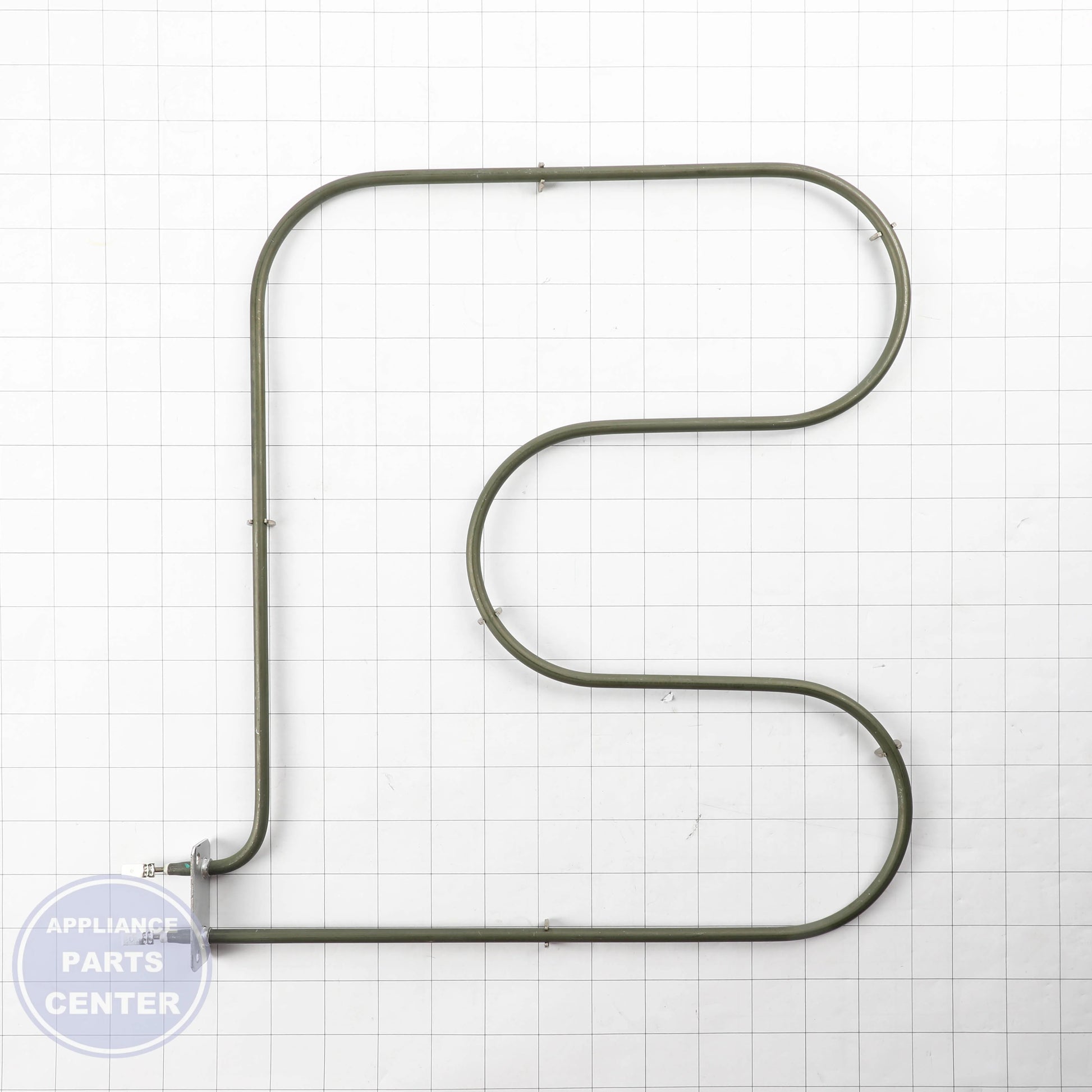 GEH HEATING ELEMENT WB44K10011 - Installation in GEH XYZ model showing key mounting points