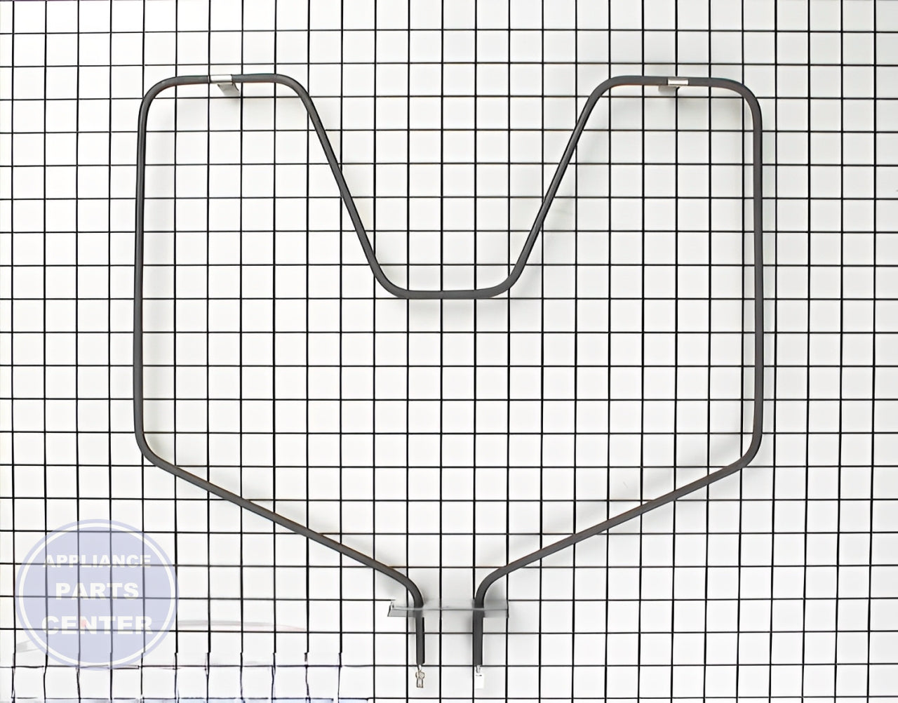 GE Bake Element WB44K5018 - Main view showing even heating for GE and Kenmore models