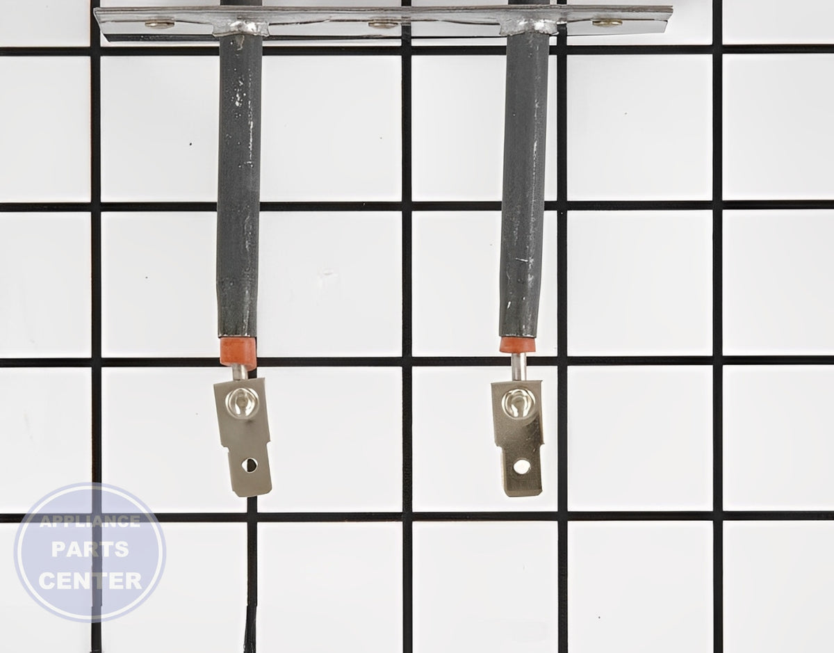 Bake Element WB44T10016 - Detailed view of heating coils and terminals
