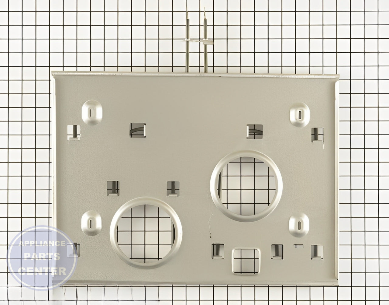 Broil Element WB44T10106 - Side view with precise measurements for compatibility