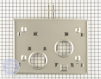Broil Element WB44T10106 - Side view with precise measurements for compatibility