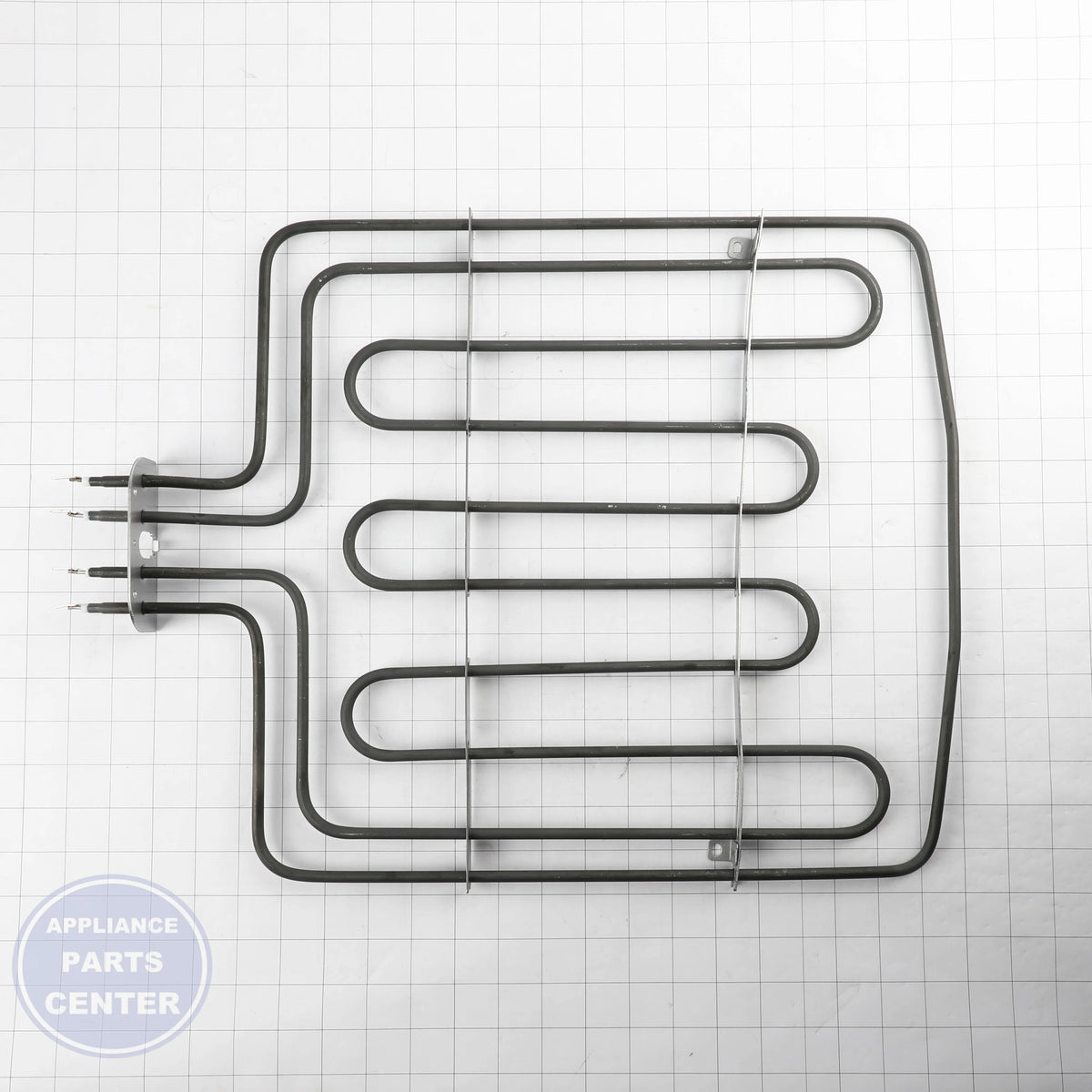 GEH BROIL ELEMENT WB44X48669 - Installation in GEH model showing key mounting points