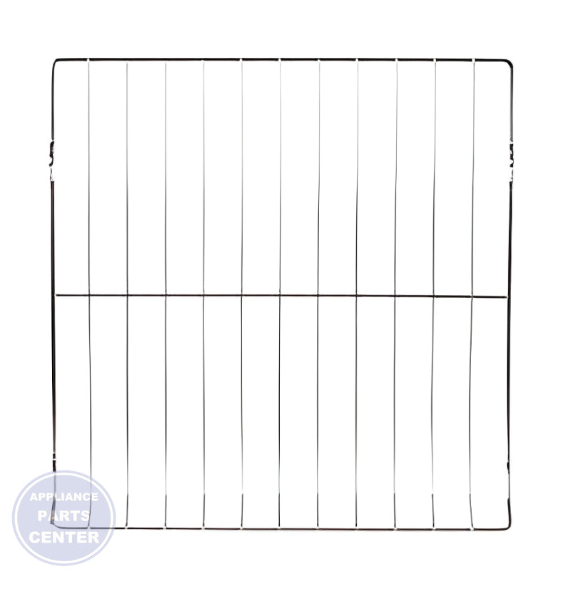 GE OVEN RACK WB48T10094 - Detailed view of precise measurements for enhanced fit