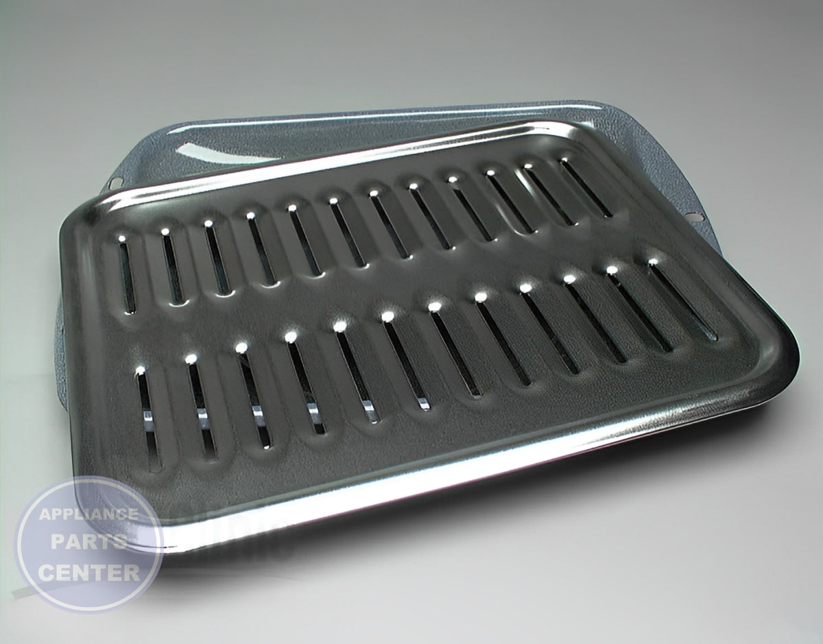 GE BROIL PAN SET WB48X10056 - Main view showing heavy-duty construction for GEN Microwave